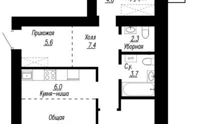 Продается 3 комн.