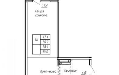 Продается 1 комн.