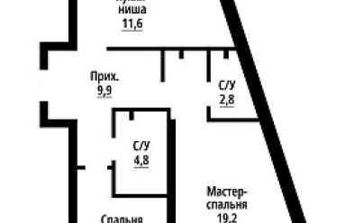 Продается 3 комн.