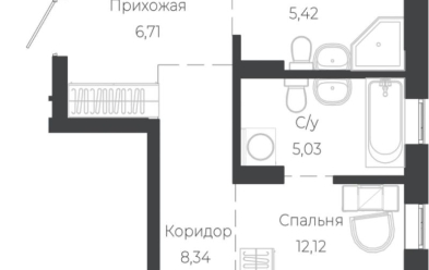 Продается 3 комн.