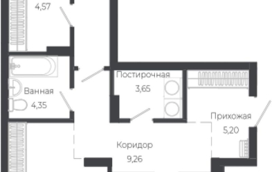 Продается 2 комн.