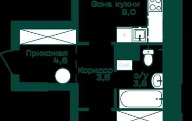 Продается 1 комн.