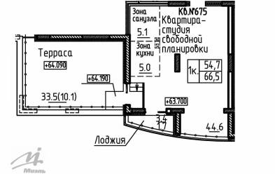 Продается 2 комн.