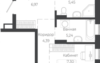 Продается 3 комн.