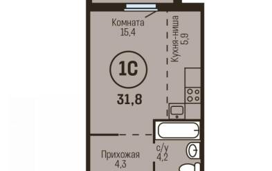 Продается 1 комн.