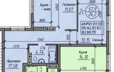 Продается 1 комн.