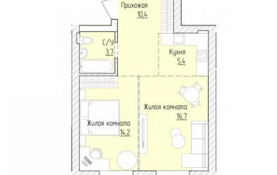 Продается 2 комн.