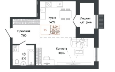 Продается 1 комн.