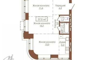 Продается 3 комн.