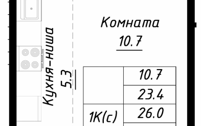 Продается 1 ком.