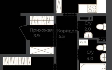 Продается 2 комн.