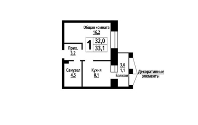 Продается 1 комн.