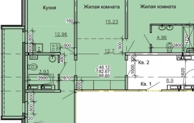 Продается 3 комн.