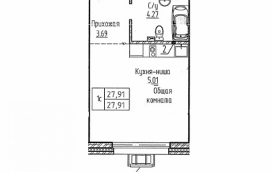 Продается 1 ком.