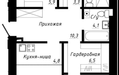 Продается 4 комн.
