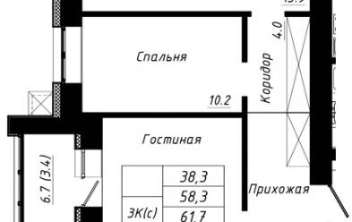 Продается 3 ком.