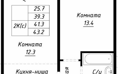 Продается 2 ком.