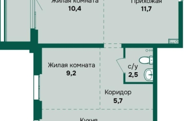 Продается 3 комн.