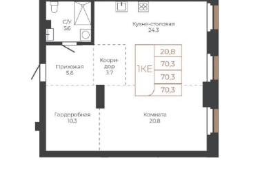 Продается 1 комн.