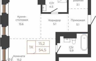 Продается 1 комн.