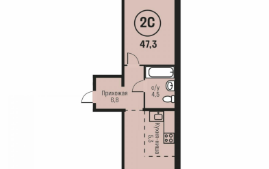 Продается 2 ком.