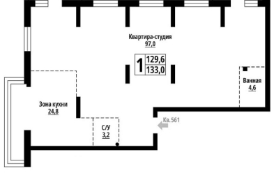 Продается 4 комн.