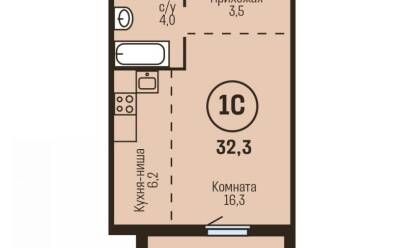 Продается 1 комн.