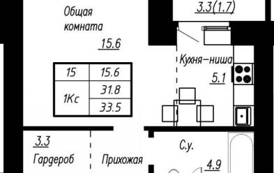 Продается 1 комн.