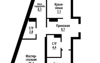 Продается 3 комн.