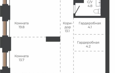 Продается 4 комн.