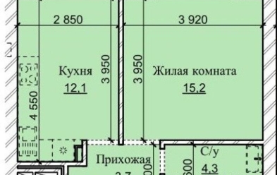 Продается 1 комн.