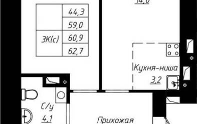 Продается 3 комн.