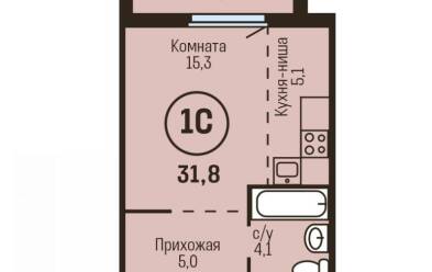 Продается 1 комн.
