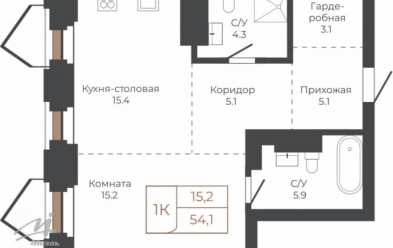 Продается 1 комн.