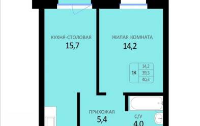 Продается 1 комн.