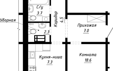 Продается 3 комн.