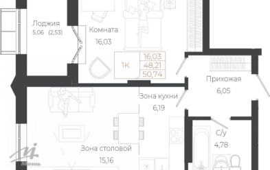 Продается 1 комн.