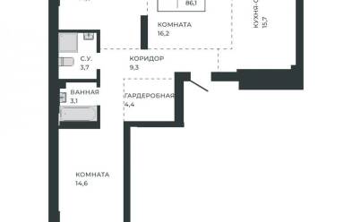 Продается 3 комн.