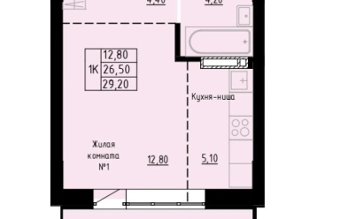 Продается 1 ком.