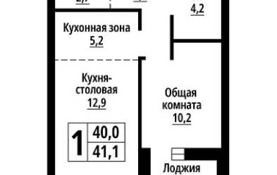 Продается 1 комн.